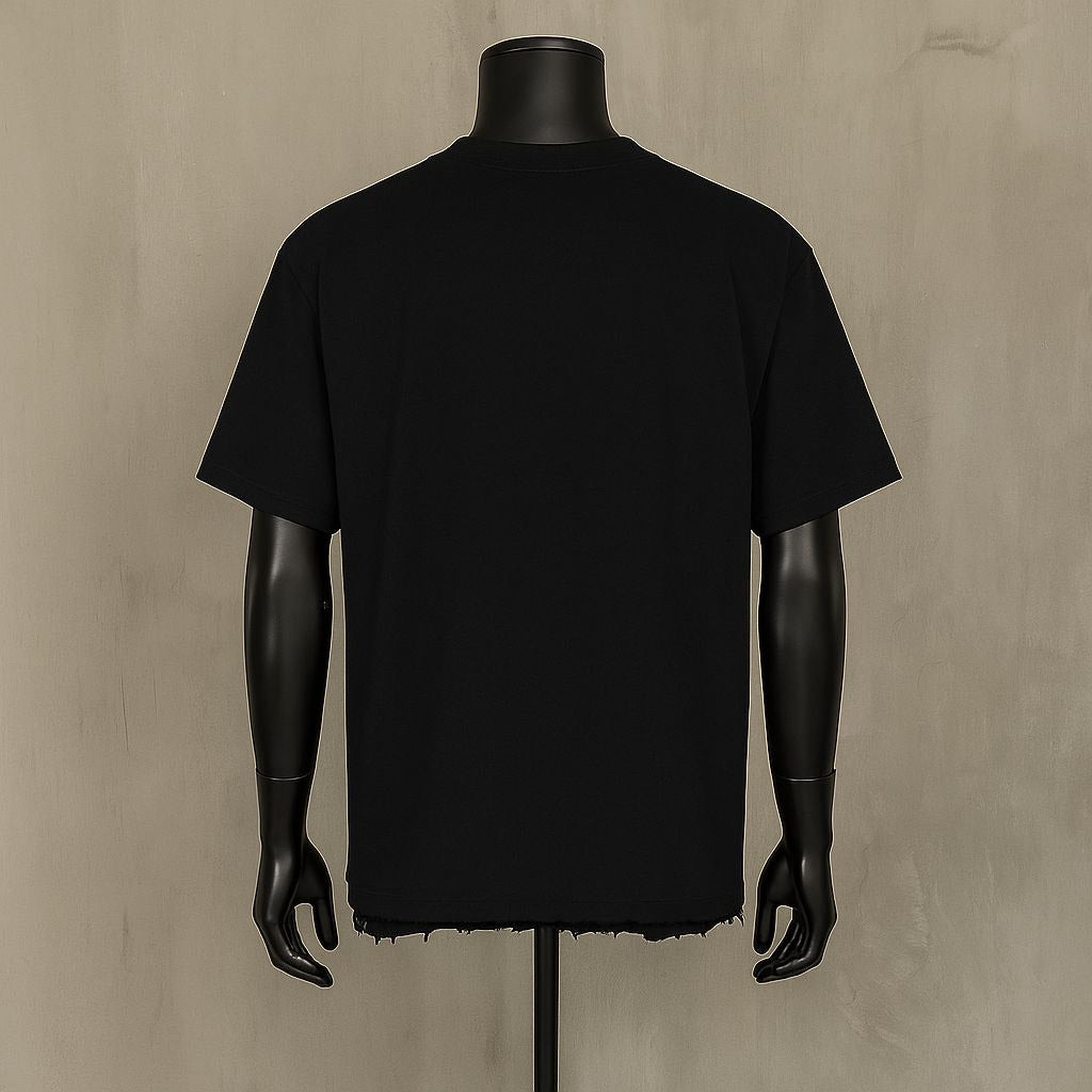 OFF-CC Classic Black T-Shirt – Minimal Streetwear Statement