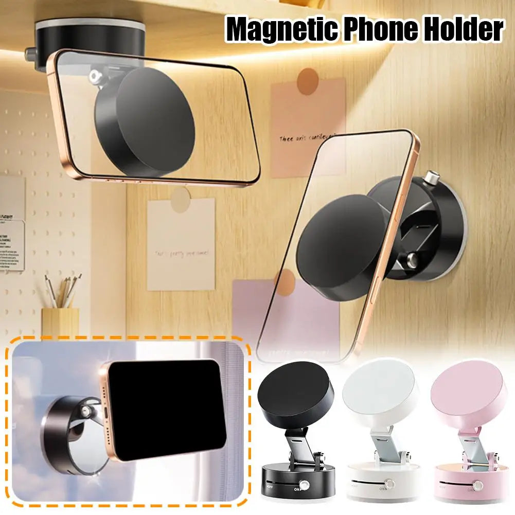 Magnetic Phone Holder – Strong Grip, 360° Flexibility