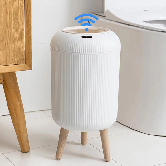 Smart Motion Sensor Trash Can – Touchless & Stylish