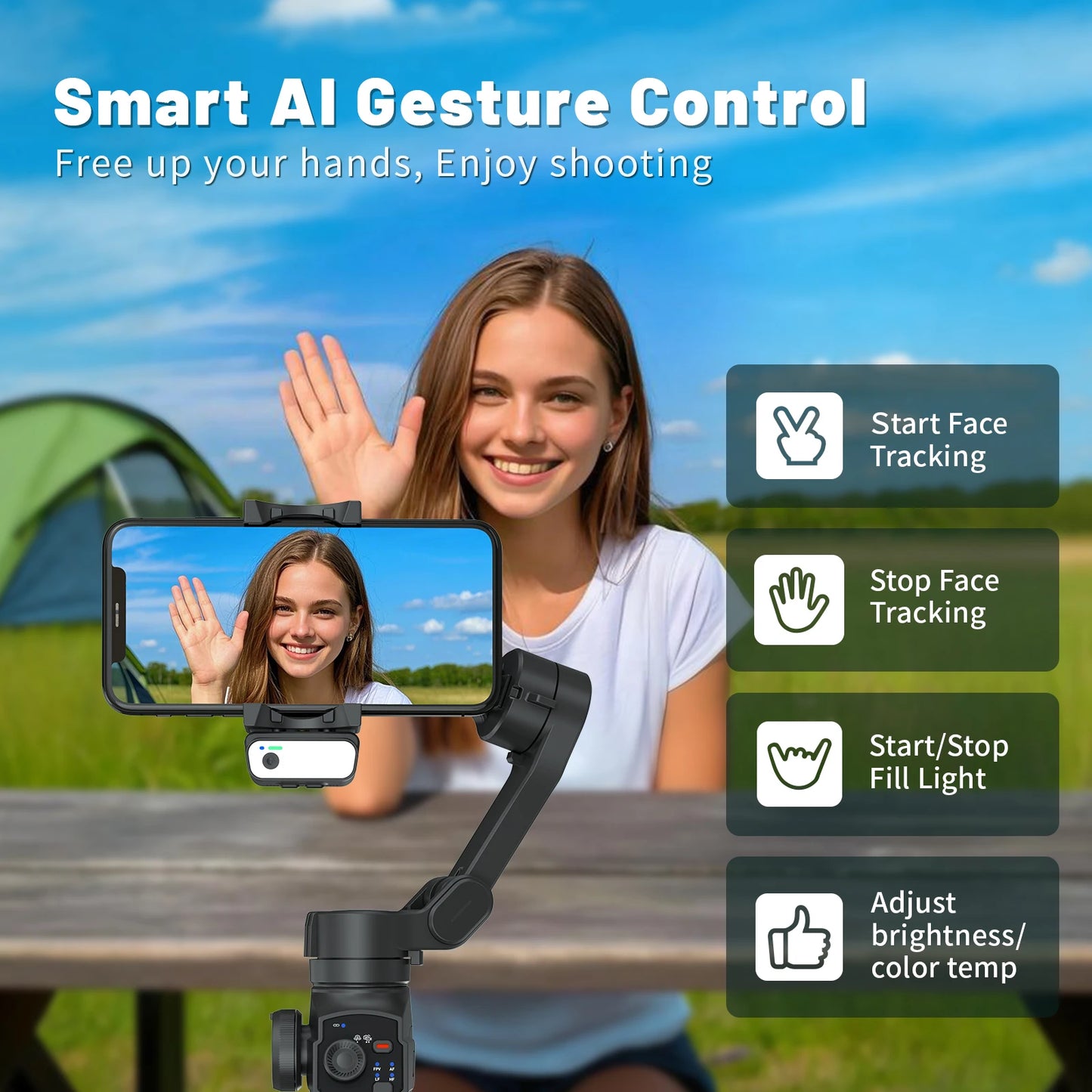 3-Axis Smartphone Gimbal Stabilizer