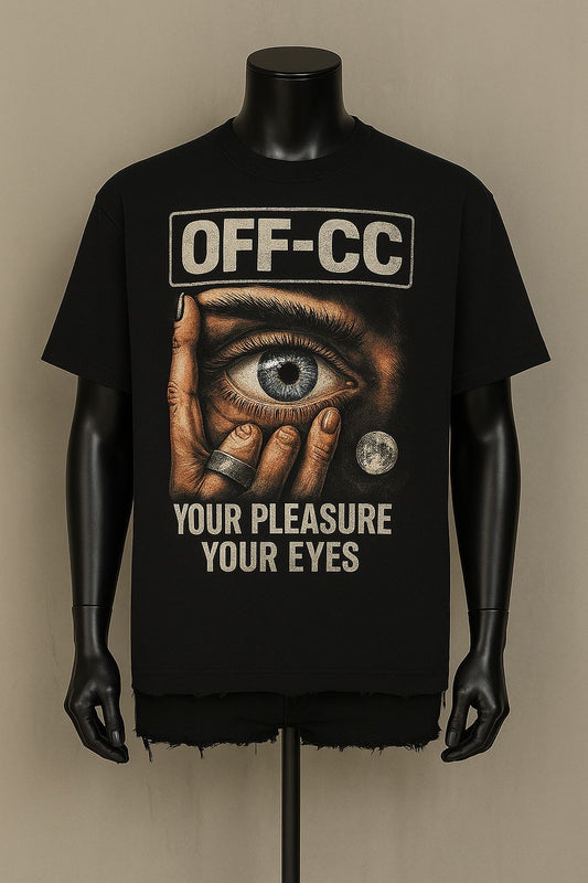 OFF-CC Classic Black T-Shirt – Minimal Streetwear Statement